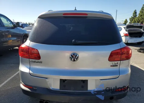 2016 Volkswagen Tiguan S from USA, damaged, VIN WVGBV7AX5GW520177